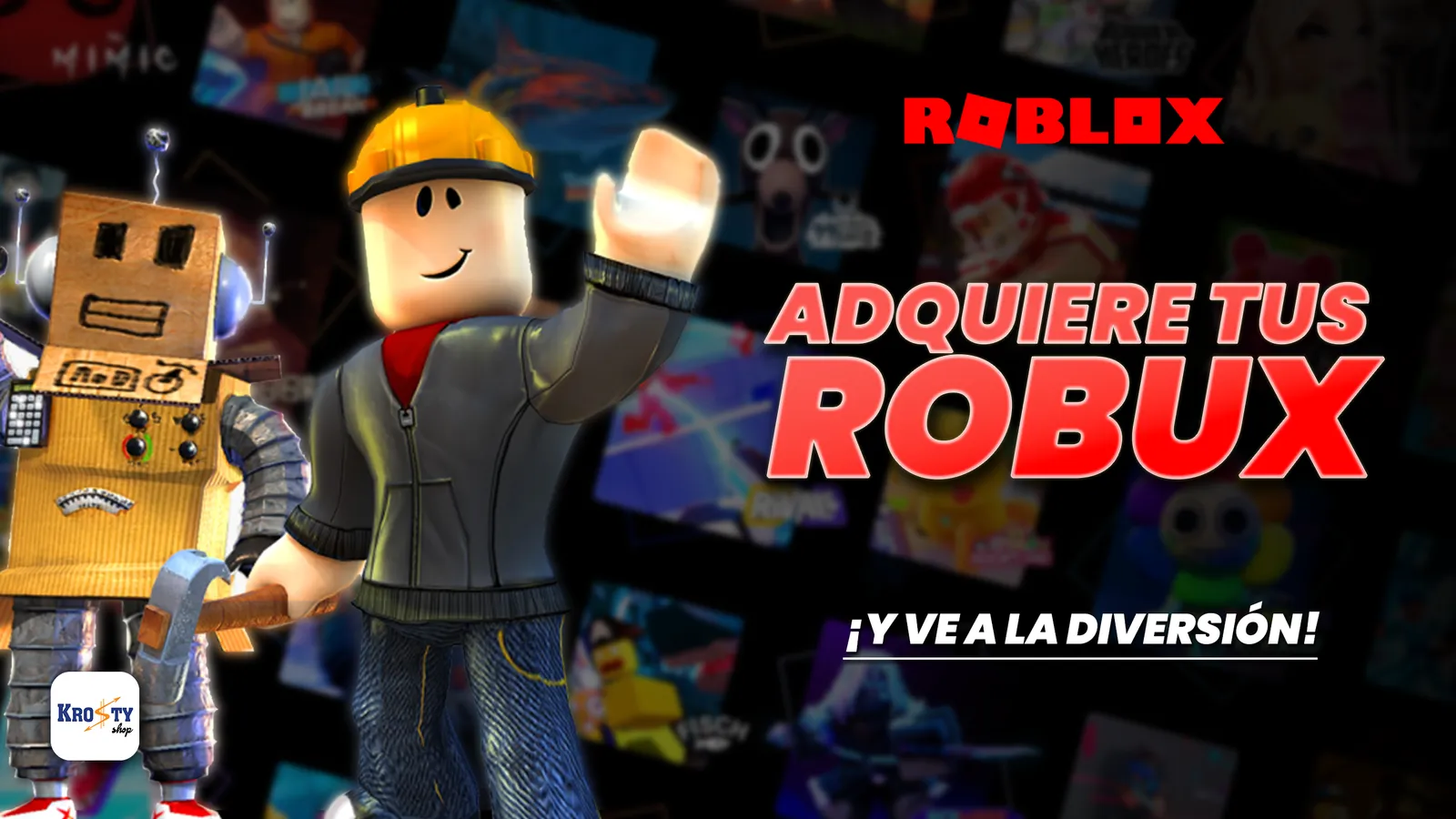 Recarga Roblox — Robux